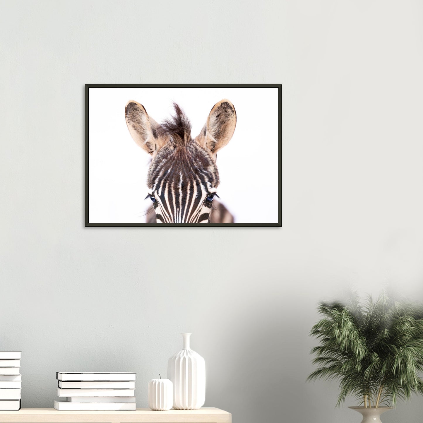 "Seeing Stripes" Metal Framed Poster