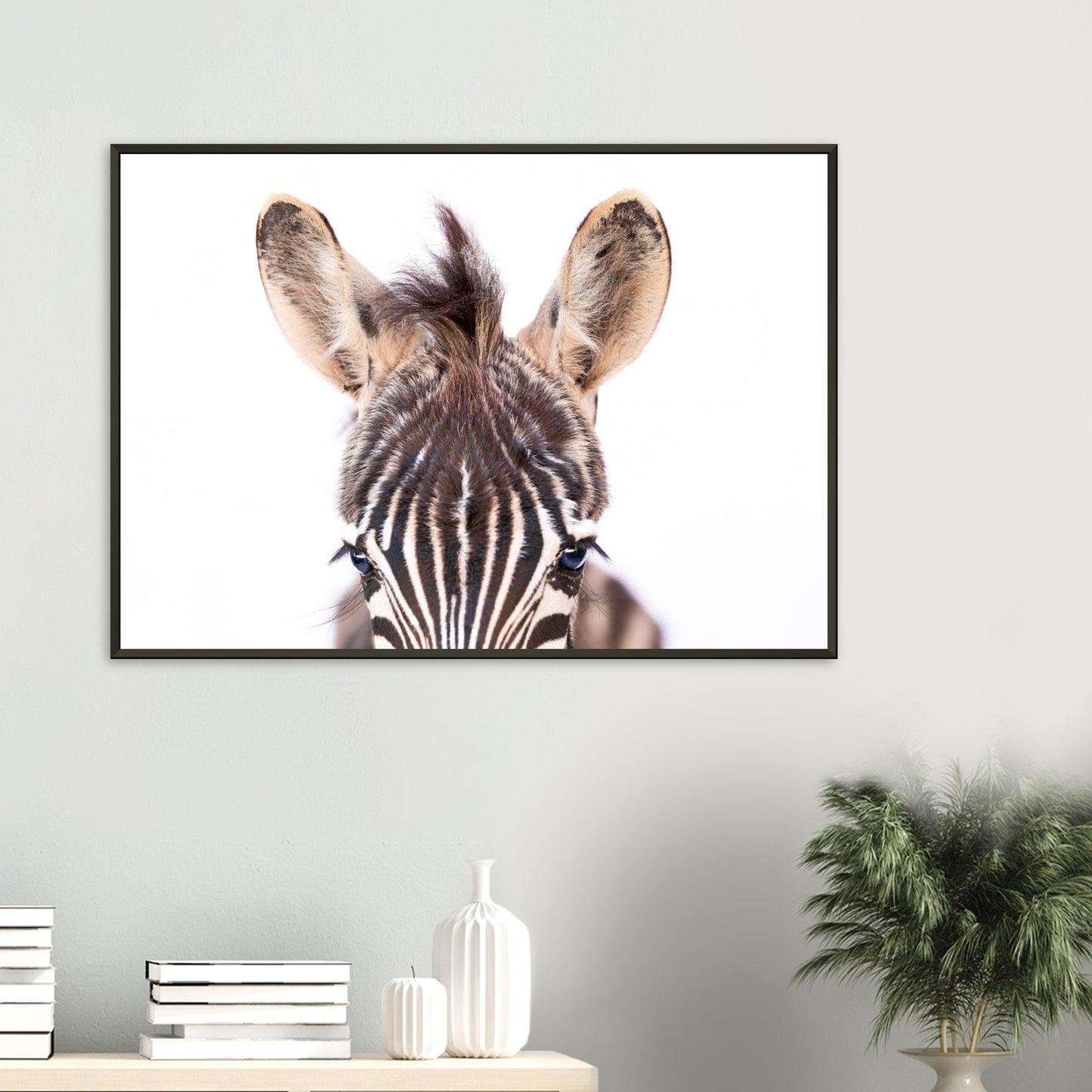 "Seeing Stripes" Metal Framed Poster