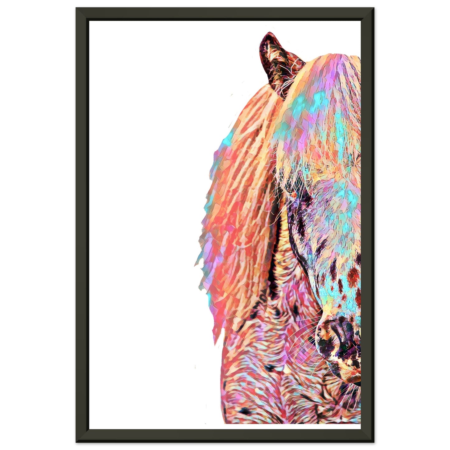 "Colorful" Metal Framed Poster