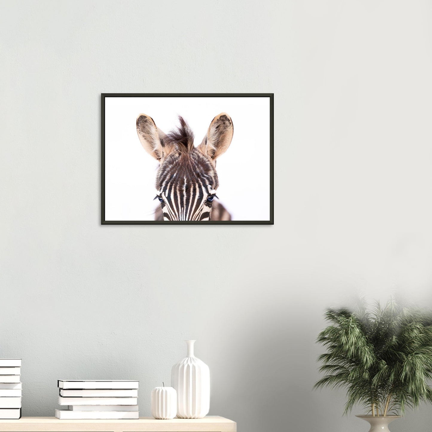 "Seeing Stripes" Metal Framed Poster