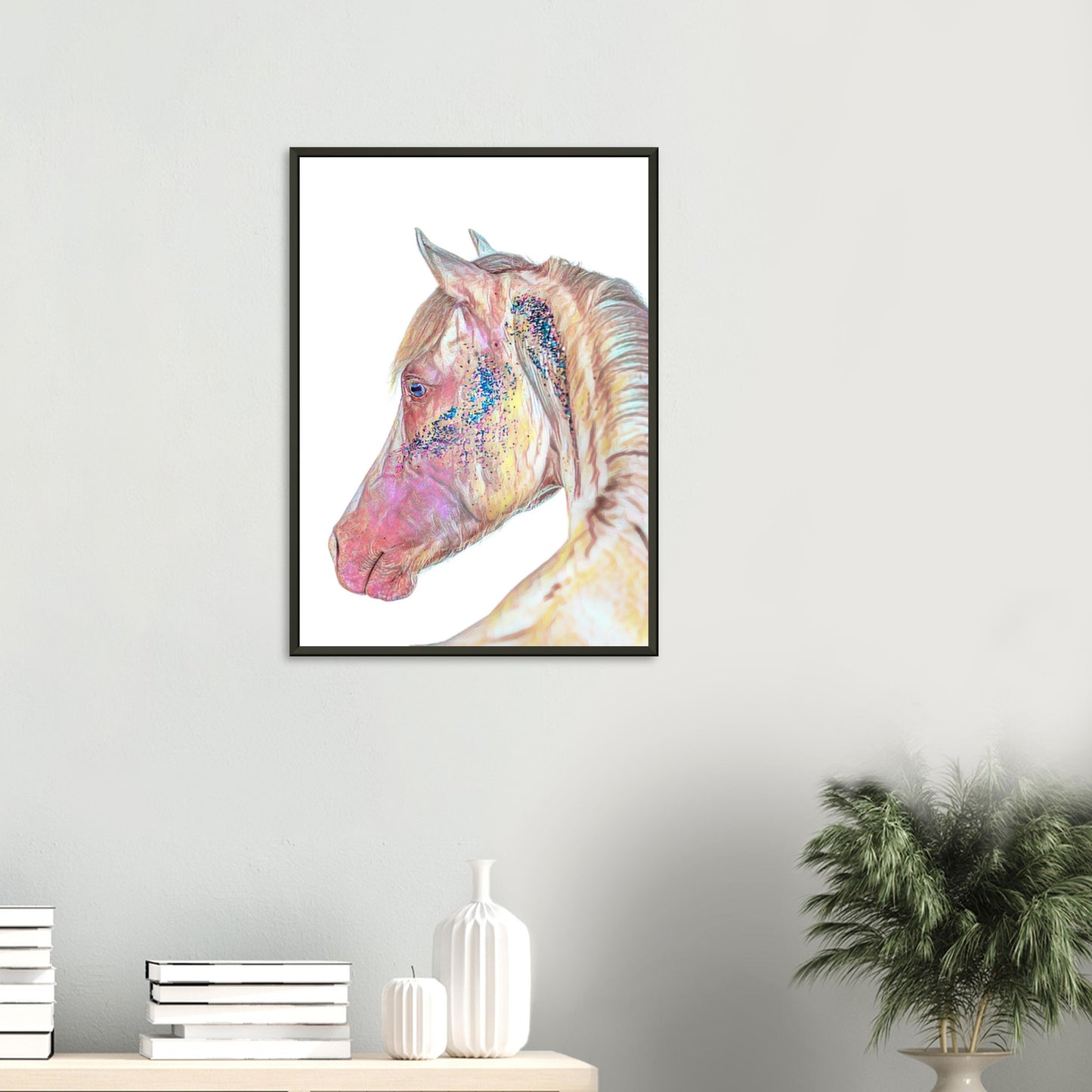 "Prismatic" Metal Framed Poster